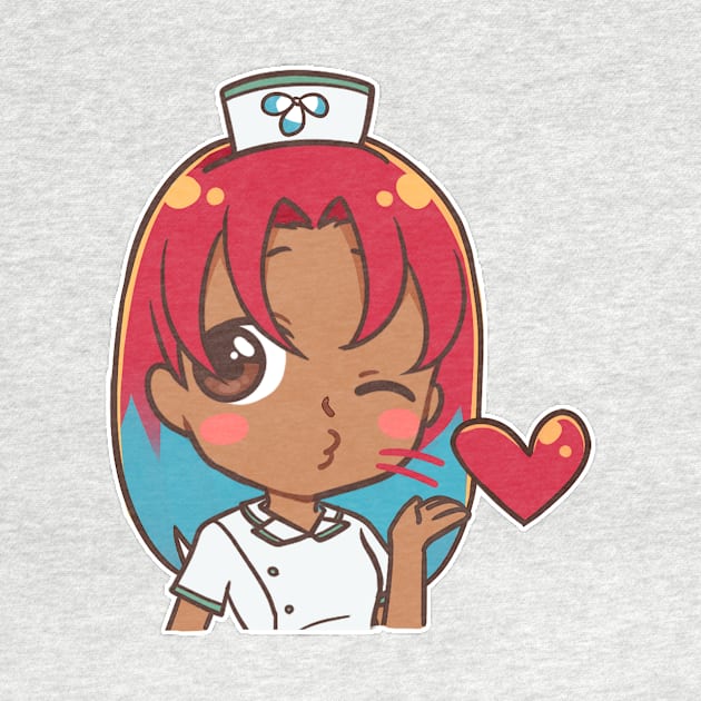 Sending My Love! Nurse Nila Anime Character by zim9